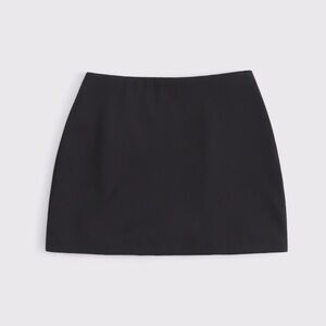 Abercrombie & Fitch Scarlett Mini Skort Black